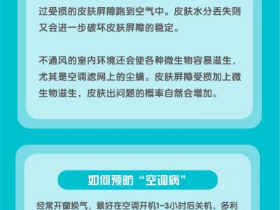 炎炎夏日，做好這些事兒可預(yù)防“空調(diào)病”