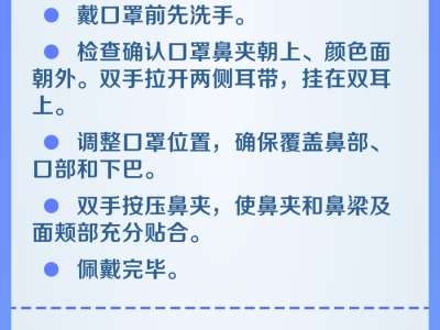 假期出行 正確佩戴口罩有效預(yù)防呼吸道疾病