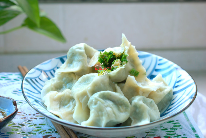 茴香雞蛋素水餃的做法-家常味煮菜譜