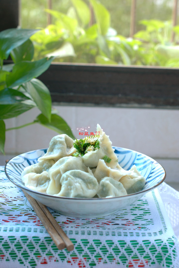 茴香雞蛋素水餃的做法-家常味煮菜譜