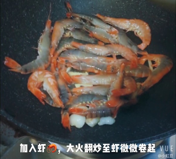 爆炒黑虎蝦的做法-咸鮮味炒菜譜