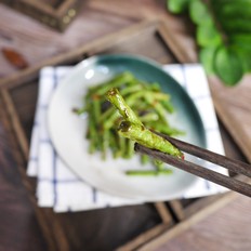 橄欖菜炒豆角的做法-家常味炒菜譜