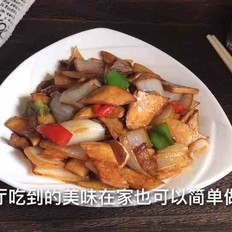 小炒杏鮑菇的做法-家常味炒菜譜