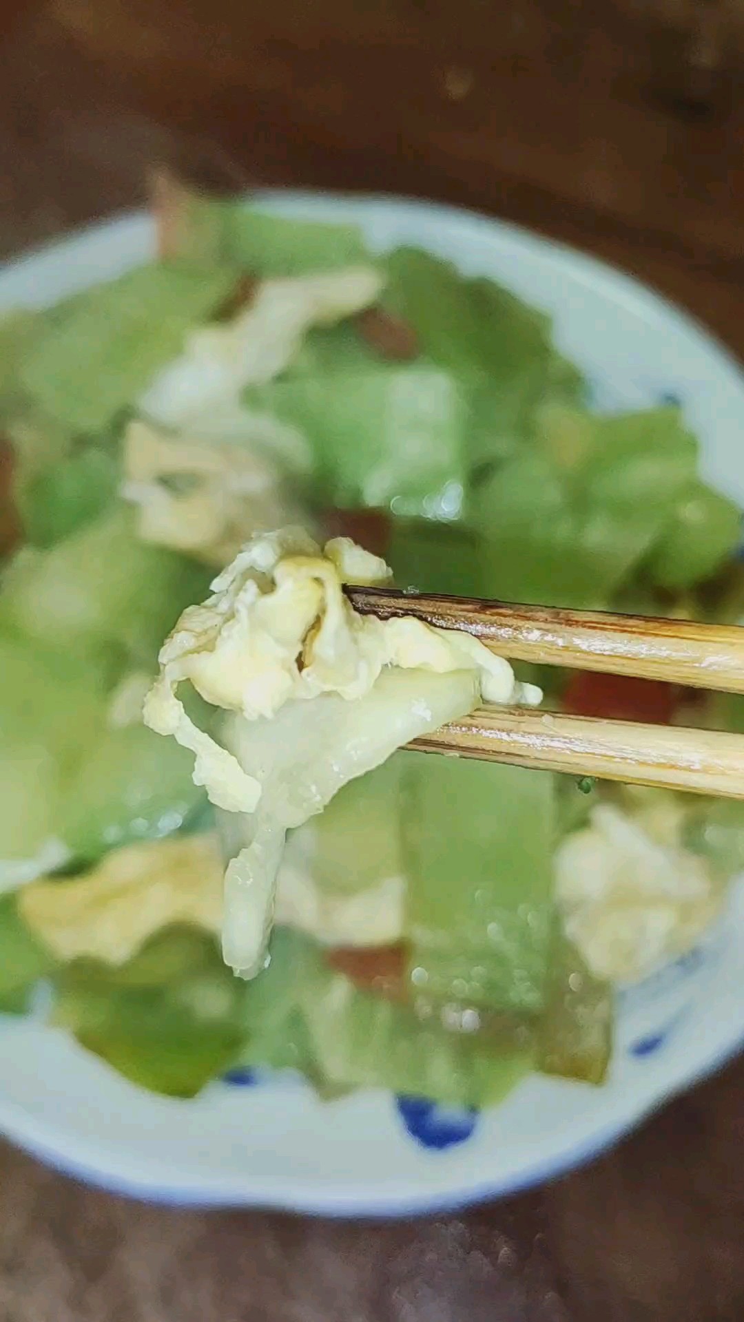 雞蛋萵筍的做法-咸鮮味炒菜譜