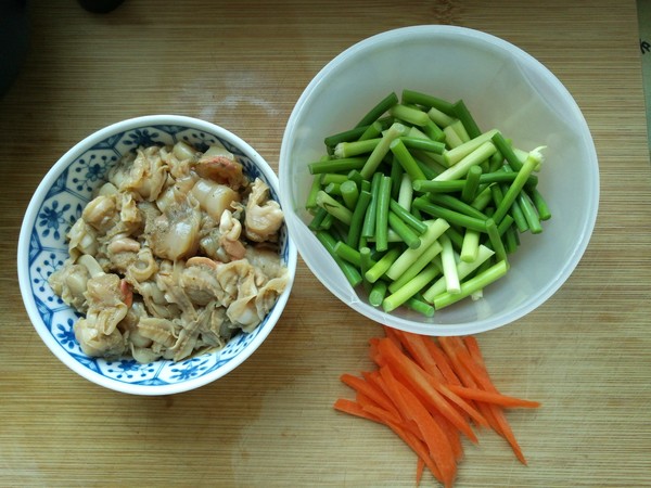 蒜苔炒扇貝肉的做法-家常味炒菜譜