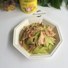 西芹炒肉片的做法-家常味炒菜譜