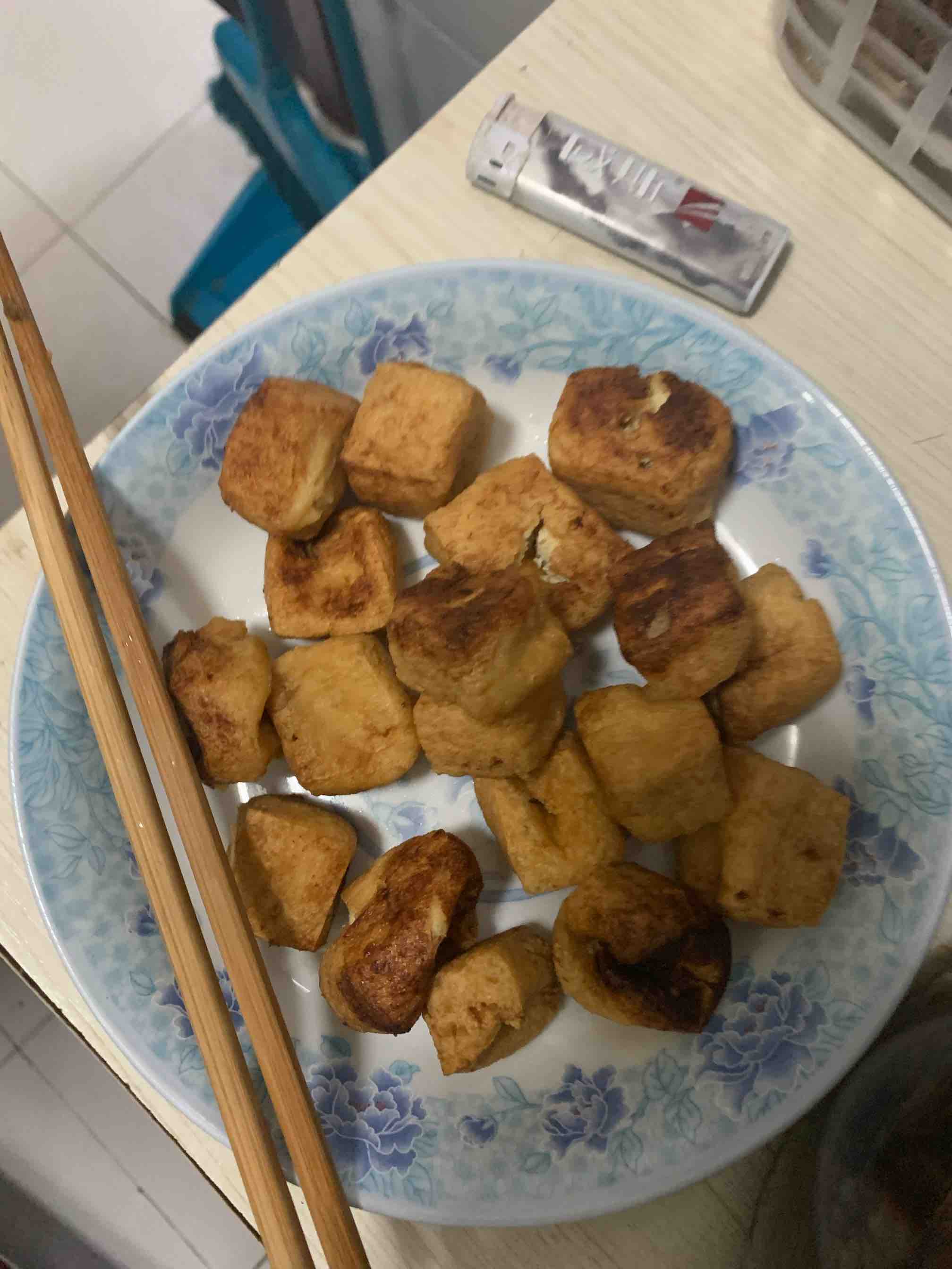 油炸臭豆腐的做法-咸鮮味煎菜譜