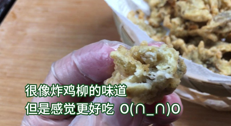 口感香酥，制作簡(jiǎn)單的炸蘑菇，比炸肉好吃多了。的做法-家常味煎菜譜