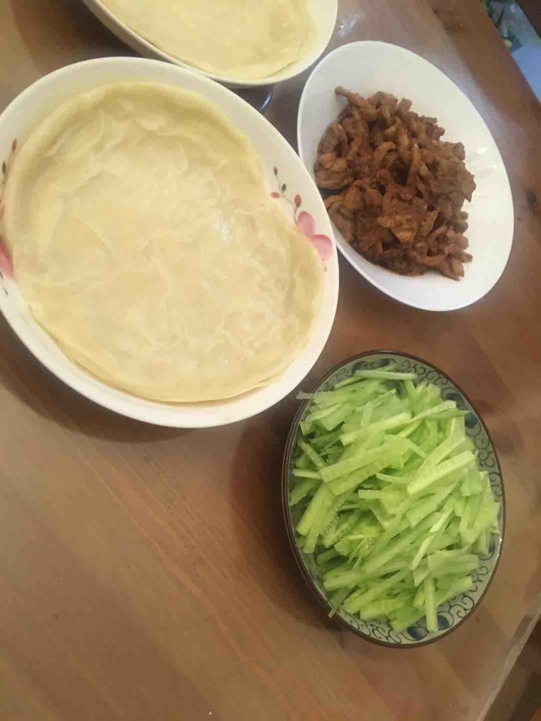 簡易版的京醬肉絲的做法-家常味炒菜譜