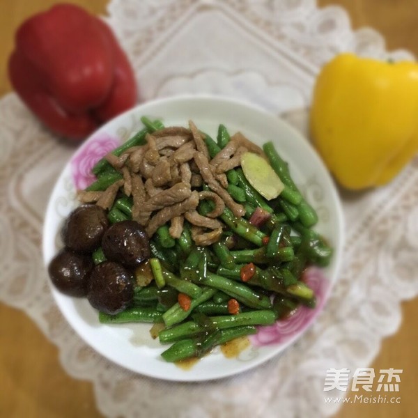 肉絲炒四季豆的做法-咸鮮味炒菜譜