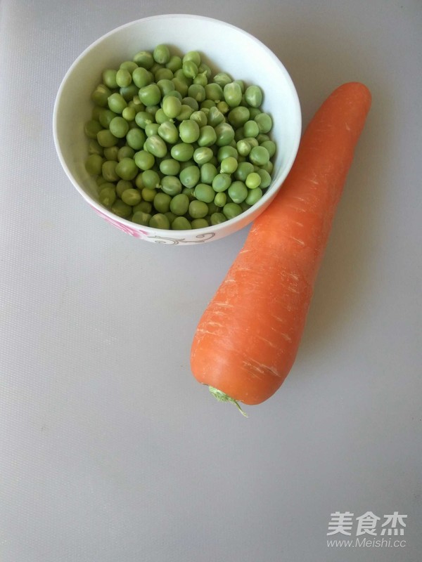 豌豆炒飯的做法-家常味炒菜譜