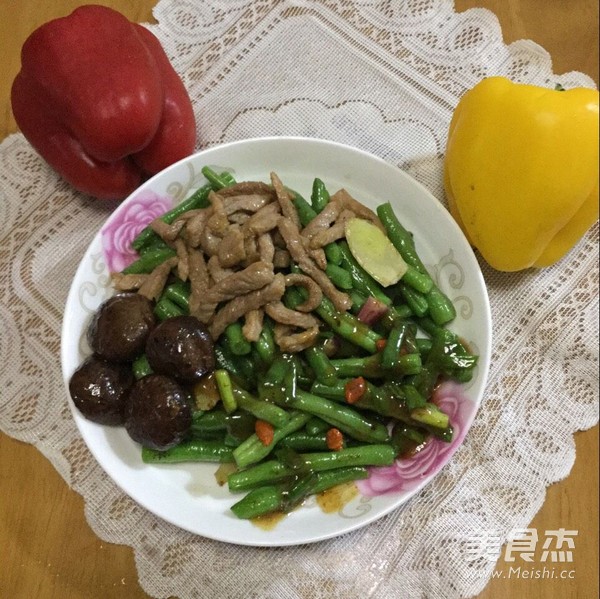 肉絲炒四季豆的做法-咸鮮味炒菜譜