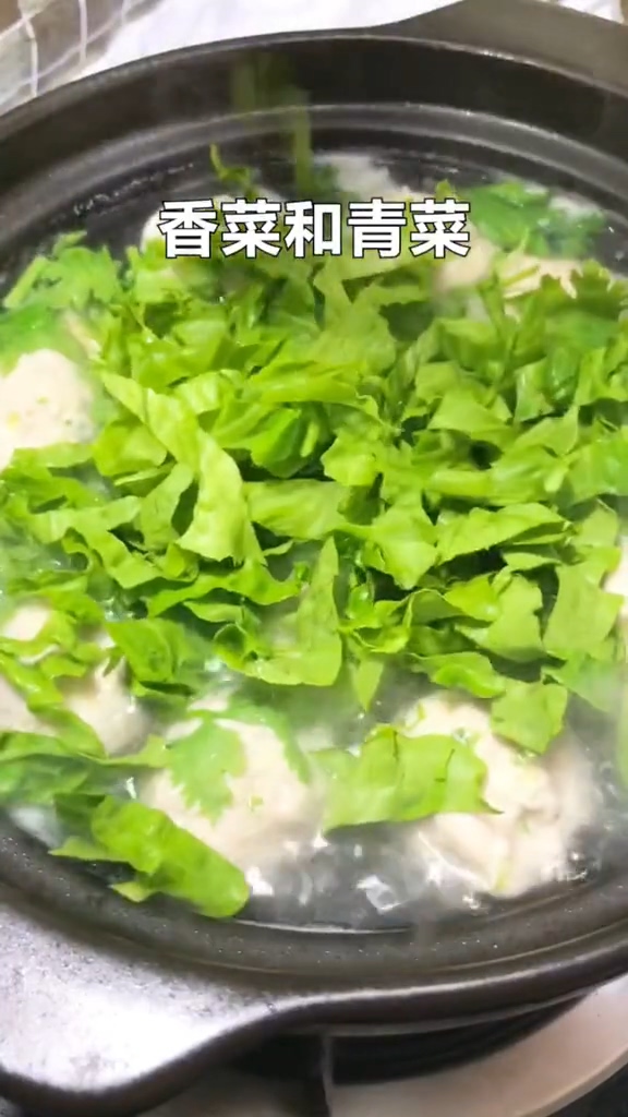 開胃肉丸湯的做法-咸鮮味煮菜譜