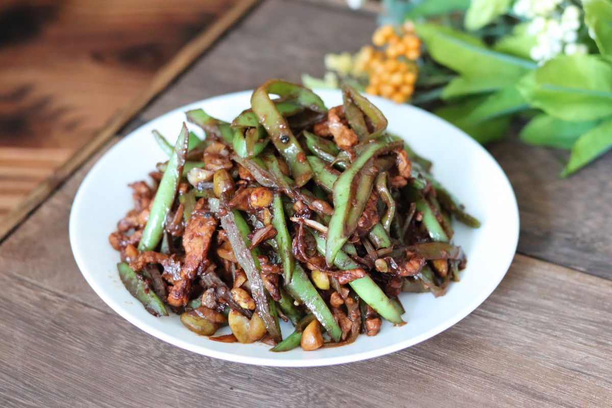 醬香豆角絲的做法-醬香味炒菜譜