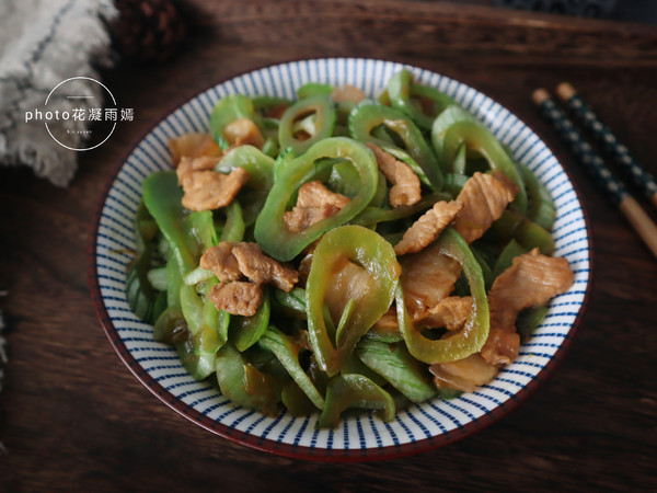 蛇豆炒肉片的做法-家常味炒菜譜