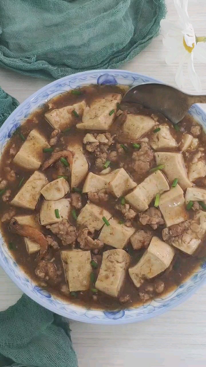 肉末燉豆腐的做法-家常味煮菜譜