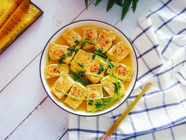 豆腐釀肉的做法-咸鮮味燉菜譜